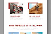 Responsive Email Newsletter Template, a Landing Page Template by MightyDesign (Thumbnail 5 of 9)