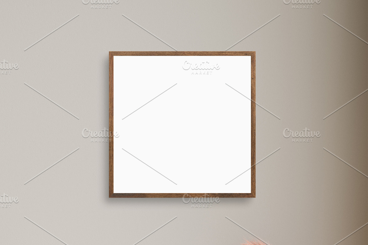 Frame Mockup #2640, Brown Portrait, a Print Template by Kzara Visual Concepts (Photo 3 of 3)