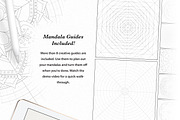 Procreate Mandala Creator Kit, a Plug-in Add-On by Drifter Studio (Thumbnail 5 of 6)