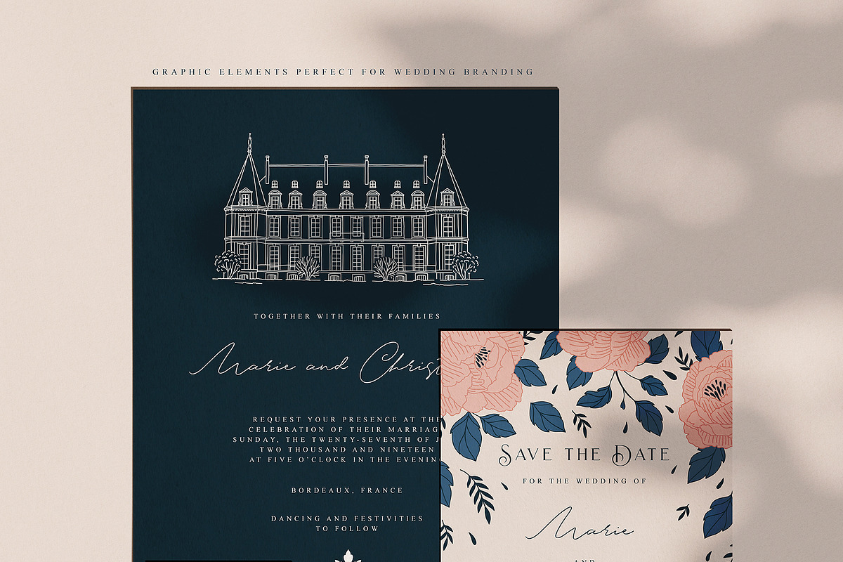 Blooming Castle Collection, a Texture Illustration by Julia Dreams (Photo 2 of 9)