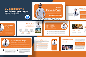 CV And Resume Portfolio Keynote