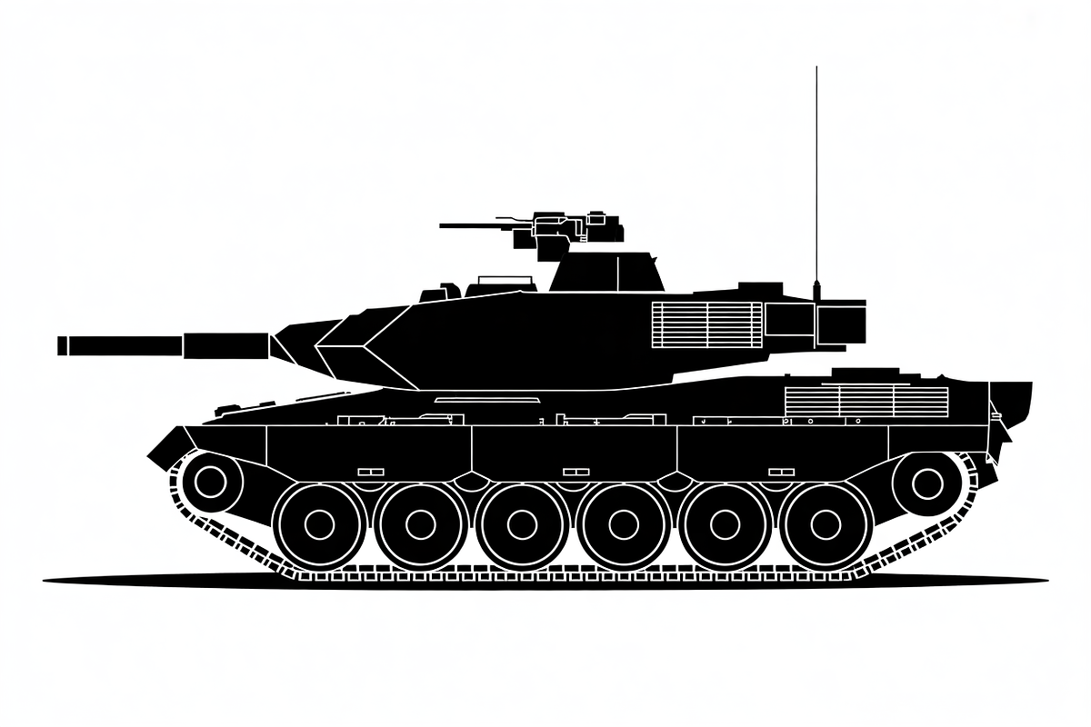 Tank Combat Fighting Vehicle, an Illustration by Amazin_art (Photo 3 of 11)