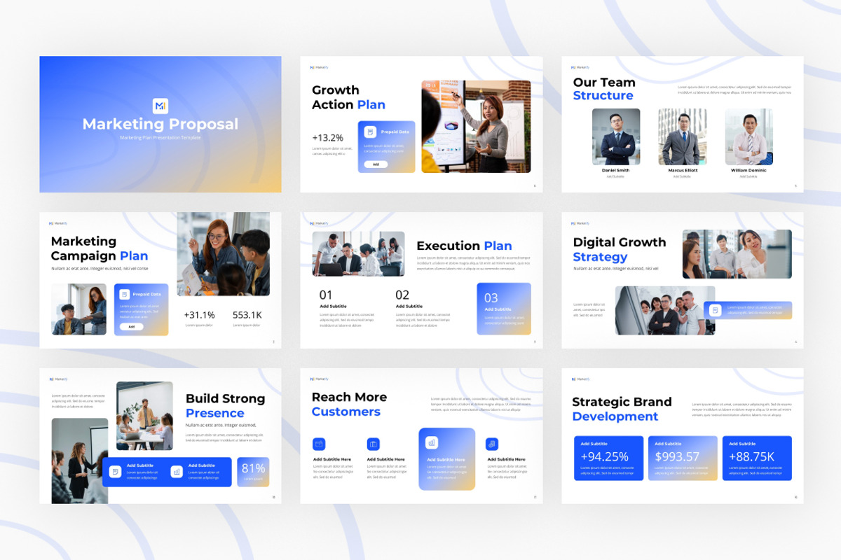 Marketing Proposal Keynote, a Presentation Template by Loin Studio (Photo 3 of 4)