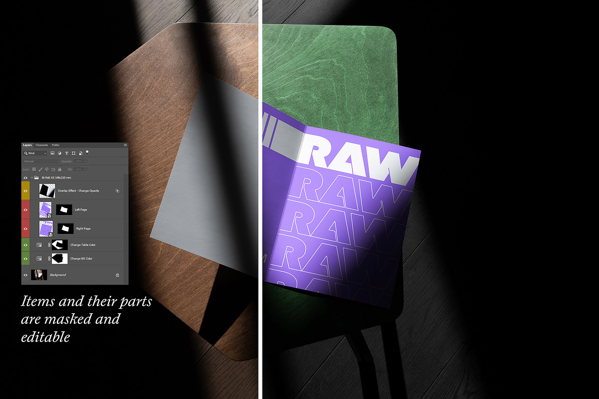 Raw Branding Mockups / Batch 00003, an Advertising Mockup by Mockup Cloud (Photo 5 of 27)
