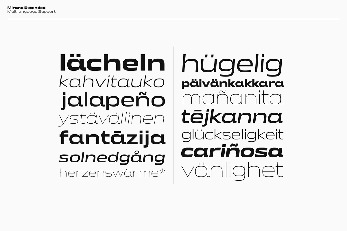 Mirano - Variable Type System, a Sans Serif Font by Unio Designs (Photo 12 of 19)