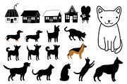 Cat and Dog lover set, an Animal Illustration by JULYMILKS (Thumbnail 3 of 3)
