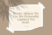 Salute - Modern Vintage Beauty Font, a Serif Font by Sensatype (Thumbnail 12 of 21)