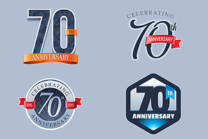 70th Anniversary Logo