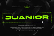 Juanior - Expanded Sans Serif, a Sans Serif Font by Typia Nesia (Thumbnail 1 of 12)