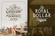 Frankest - The Vintage Font Duo, a Script Font by Letterhend Studio (Thumbnail 2 of 11)