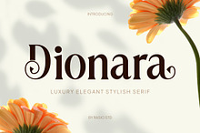 Dionara Luxury Elegant Serif Font