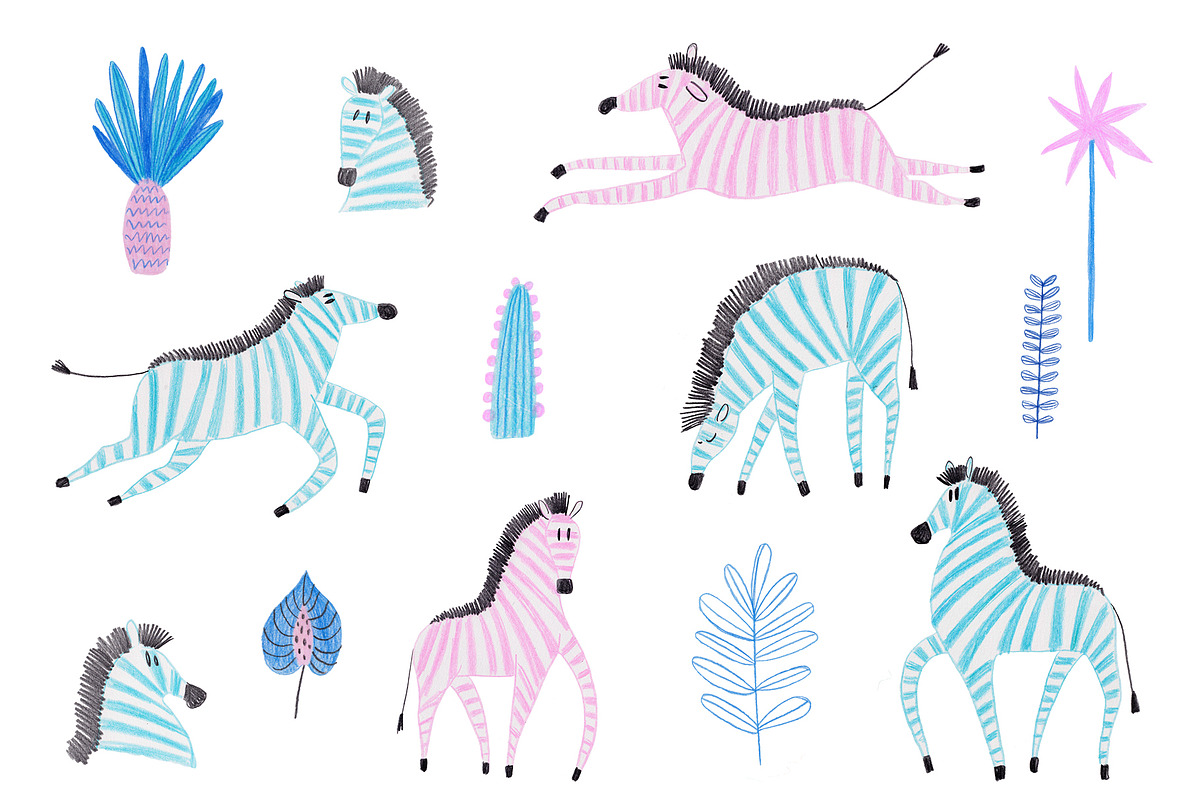 Kids Love Funny Animals. Part 2., an Animal Illustration by Annakniaz (Photo 4 of 12)