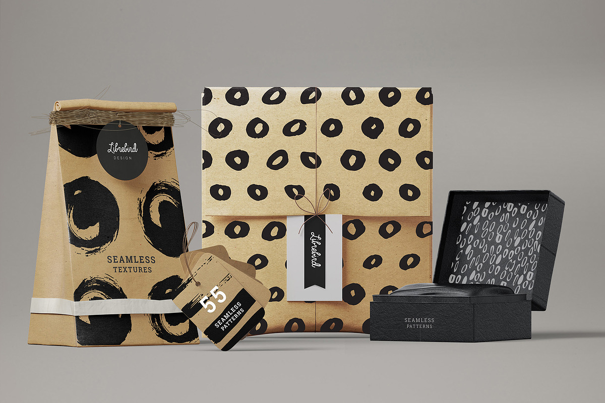 Hand-drawn patterns, a Pattern Graphic by Librebird (Photo 2 of 12)