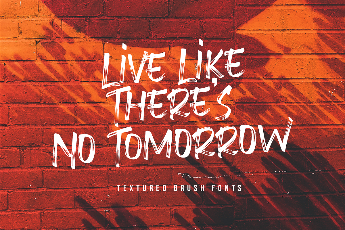 Slouchy Brush Fonts, a Script Font by 50Fox (Photo 10 of 17)