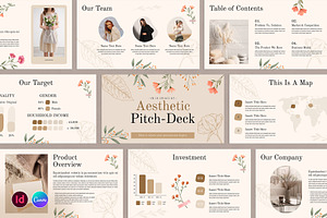 Aesthetic Pitch Deck Presentation