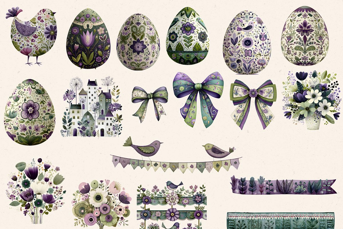 SILLY GOOSE BABY SHOWER CLIPART PACK, an Animal Illustration by Daring Digies (Photo 7 of 10)