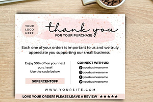 Business Thank You Card Canva 8