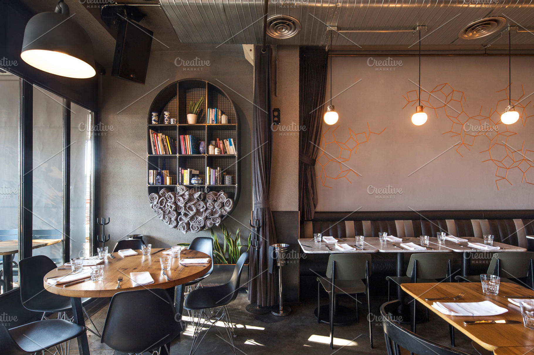 Restaurant bar featuring architecture, architectural photography, and photos, an Architecture Photo by Altkat