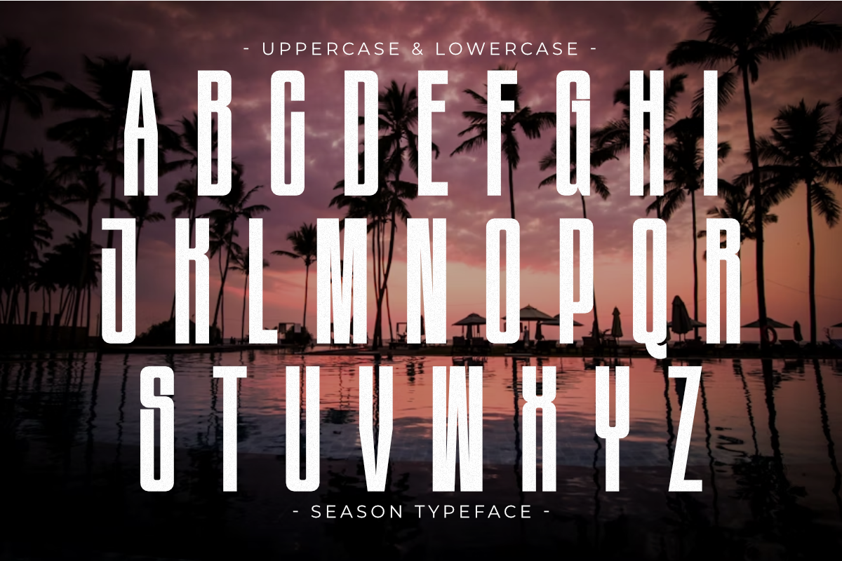 Season - Condensed Sans Serif, a Sans Serif Font by Pian45 Studio (Photo 5 of 8)