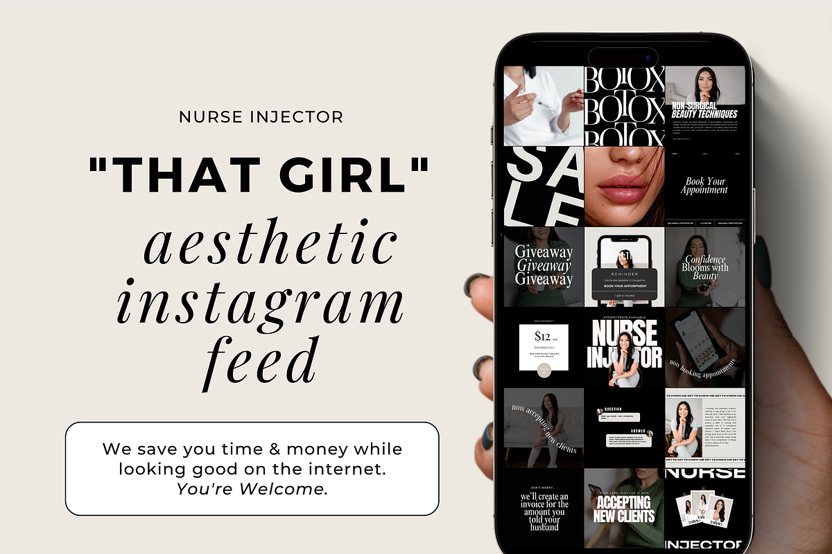 Social Media CANVA Template Botox, a Social Media Template by Design Driven Media (Photo 4 of 8)