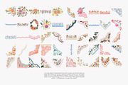 110+ hand painted frames corners, a Decorative Illustration by Patishop Art (Thumbnail 10 of 10)