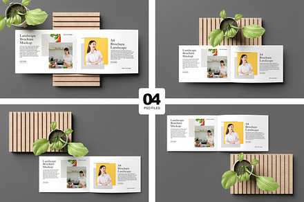 Landscape Brochure / Magazine Mockup