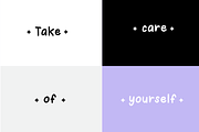 Dumb Phone - Cute Handwriting Font, a Handwritten Font by Kanink Studio (Thumbnail 4 of 8)