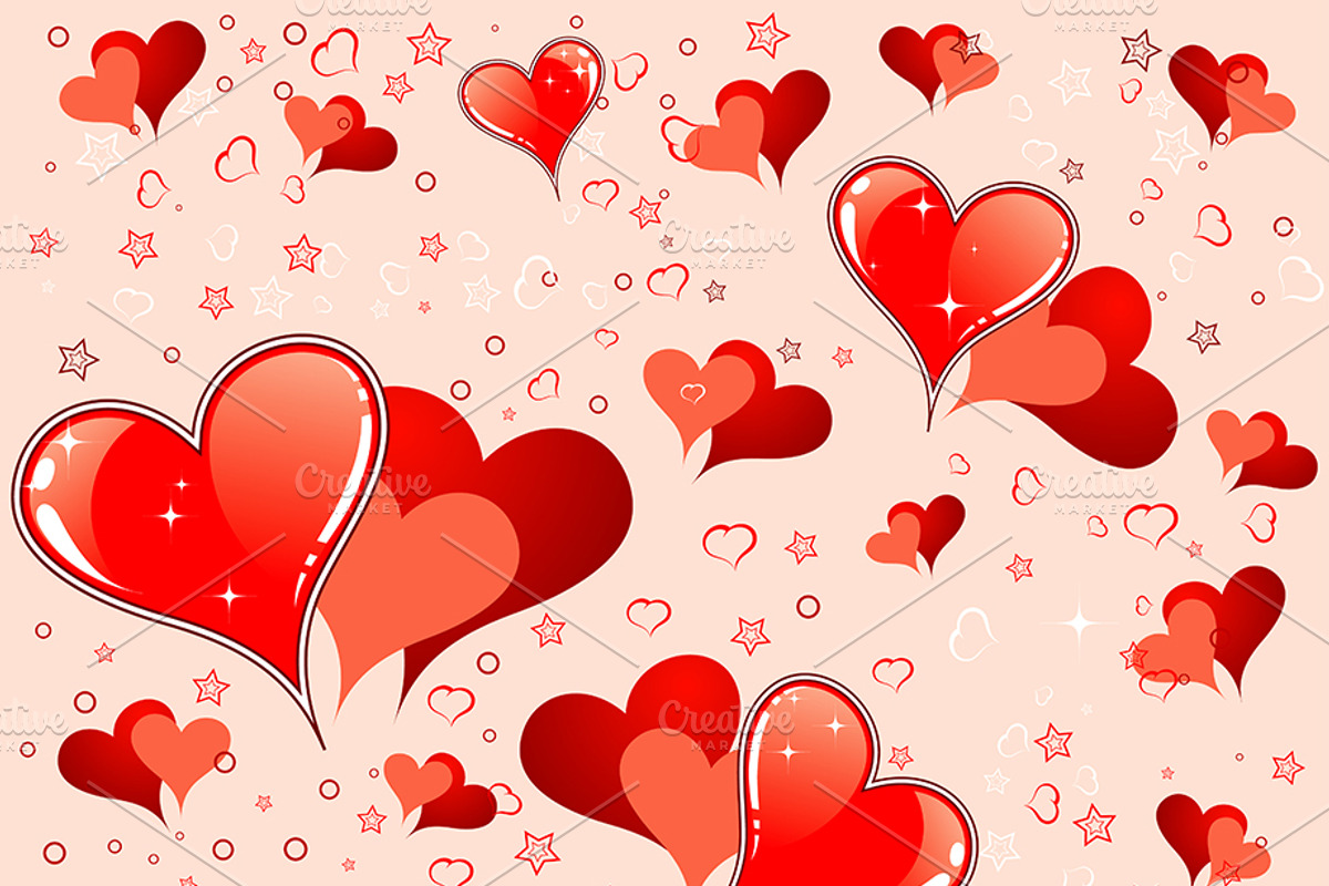 Happy Valentines Day Concepts, a Decorative Illustration by TAlex (Photo 2 of 6)