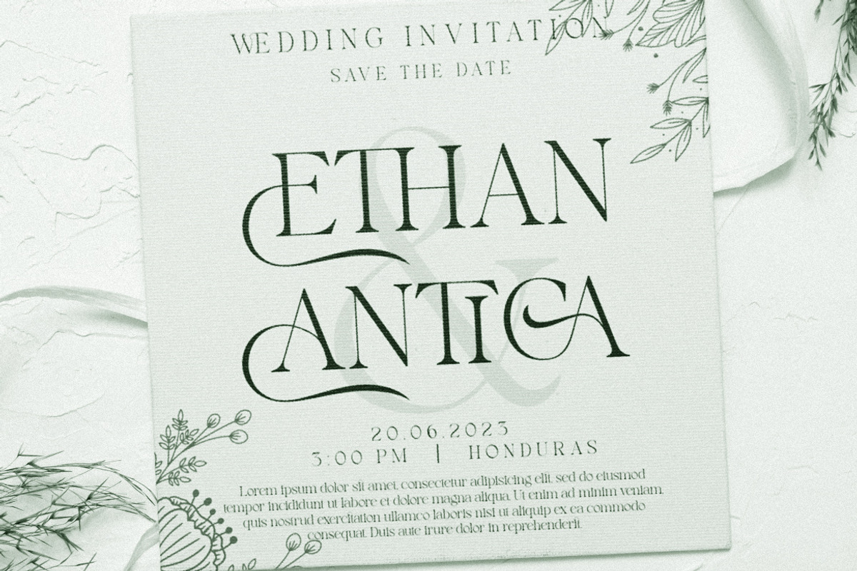 Notica Serif Font – Elegant Font, a Serif Font by HansCo Studio (Photo 7 of 10)