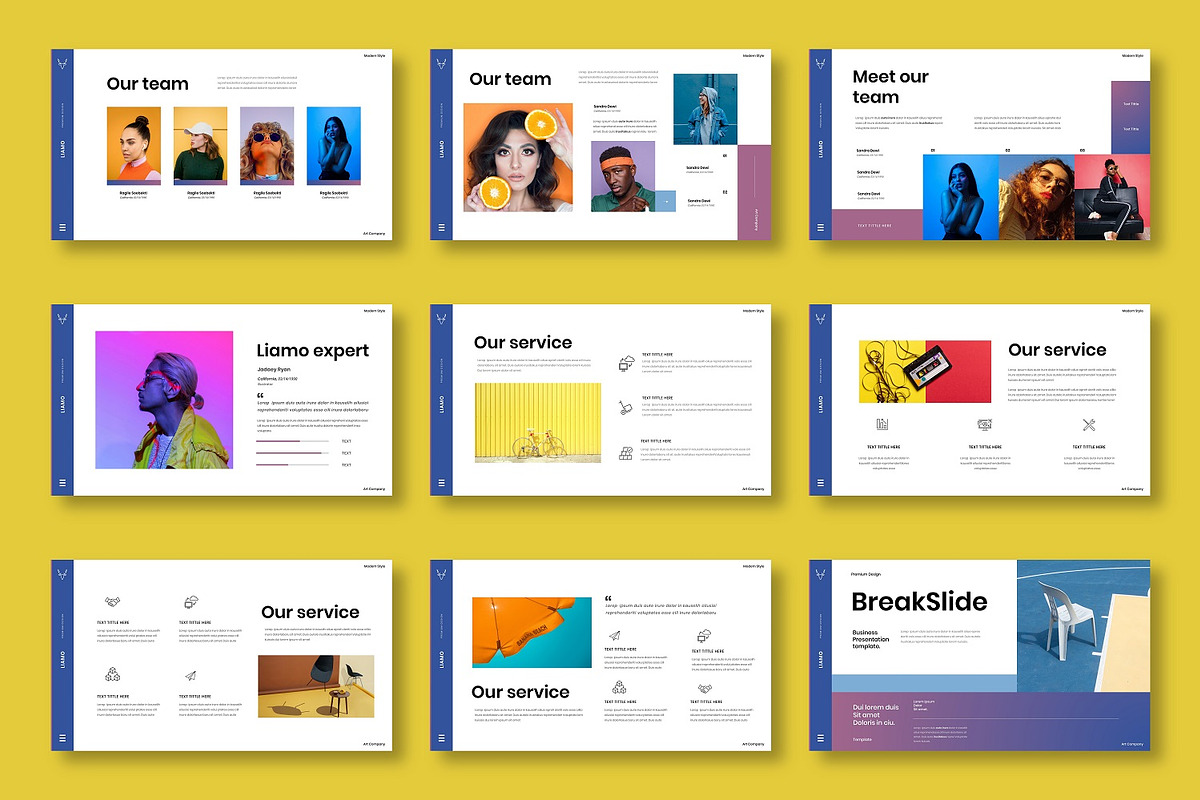 Liamo - Business Google Slide Templa, a Presentation Template by Dens Creative Studio (Photo 5 of 12)