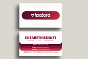Modern Business Card Template, a Business Card Template by ContestDesign (Thumbnail 1 of 4)