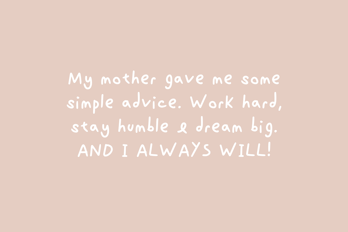 Uperty: Simple Boho Handwritten Font, a Script Font by Delightful Design (Photo 11 of 15)