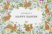 Mille-fleurs. Happy Easter, a Decorative Illustration by olga.korneeva (Thumbnail 15 of 15)
