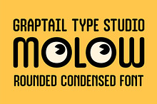 Molow | Rounded Condensed Font