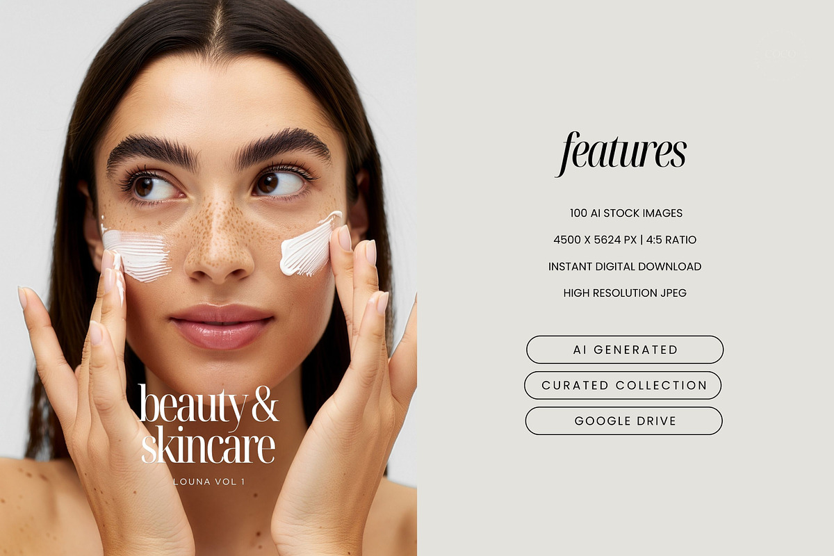 100 Beauty Skincare Stock Photos, a Beauty & Fashion Photo by COCO Designs (Photo 2 of 20)