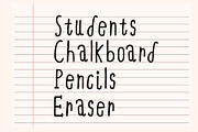 Yearbook - A Handmade Typeface, a Handwritten Font by PlayFont Studio (Thumbnail 3 of 5)