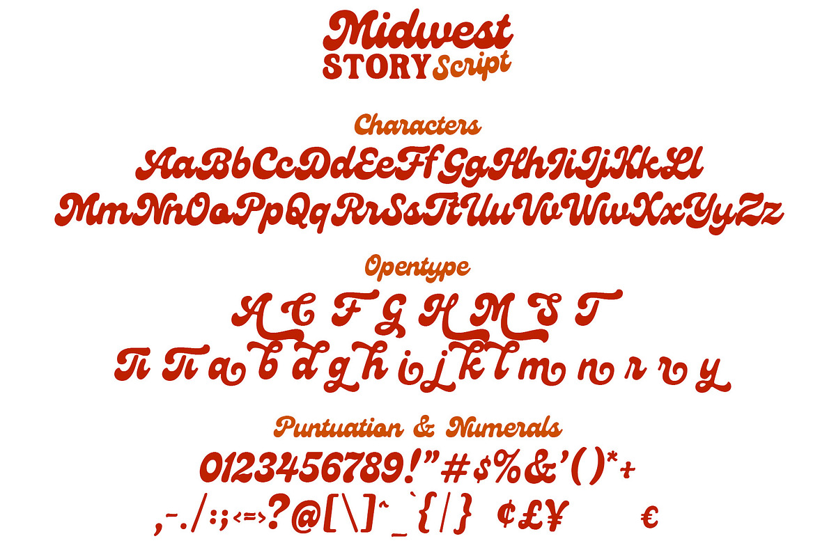 Midwest Story Dual Font, a Handwritten Font by deadlock studio (Photo 7 of 10)