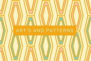 50s Mid Century Patterns Pack