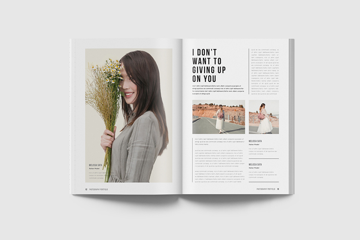 Portfolio Magazine, a Magazine Template by MA-KING_ART (Photo 7 of 11)