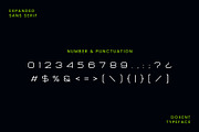 Doxent Expanded Sans Serif Font, a Sans Serif Font by Idea Studio (Thumbnail 9 of 11)