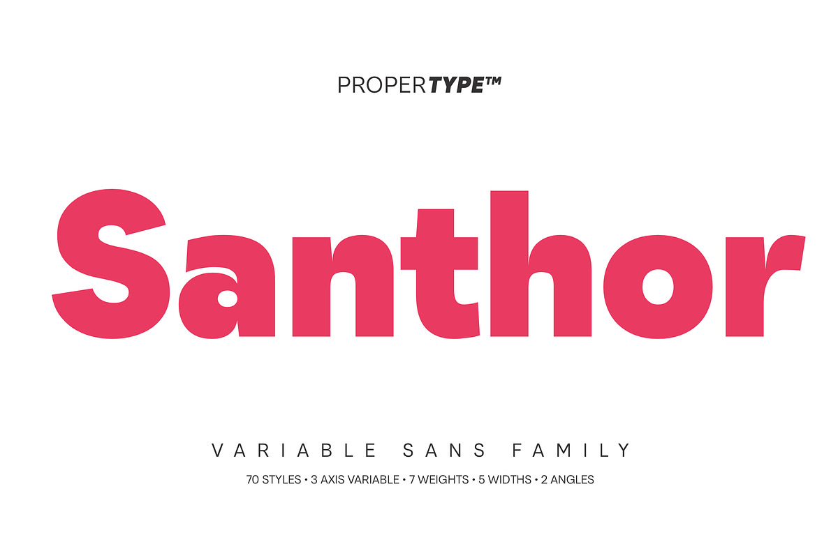 Santhor, a Sans Serif Font by Propertype (Photo 1 of 16)