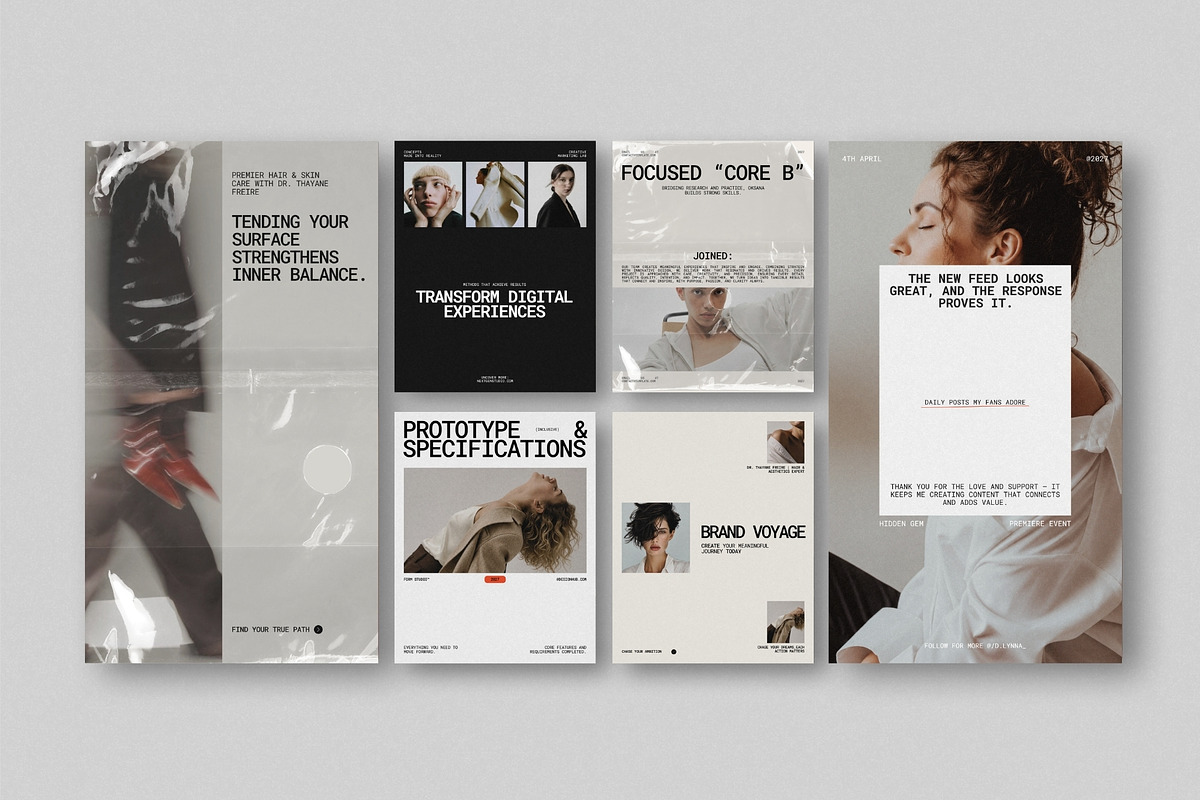 ZENO | Instagram Post & Story (I), a Social Media Template by The Aesthetic Studio (Photo 7 of 10)