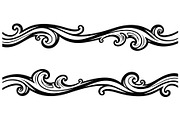 Vintage Wave Ornament Frame Bundle, an Illustration by Designer_Momina (Thumbnail 14 of 51)
