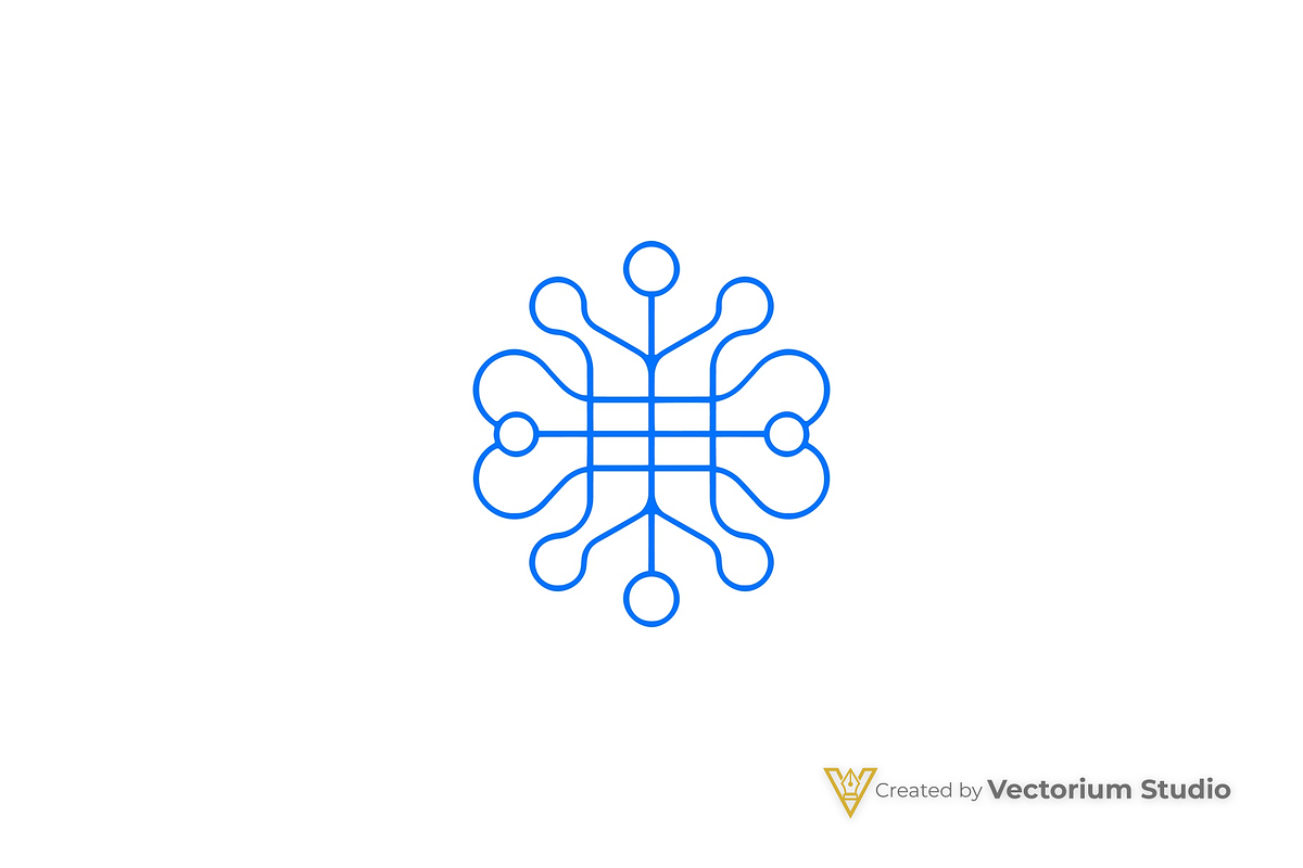 Abstract Network Logo, a Branding & Logo Template by Vectorium Studio (Photo 5 of 16)