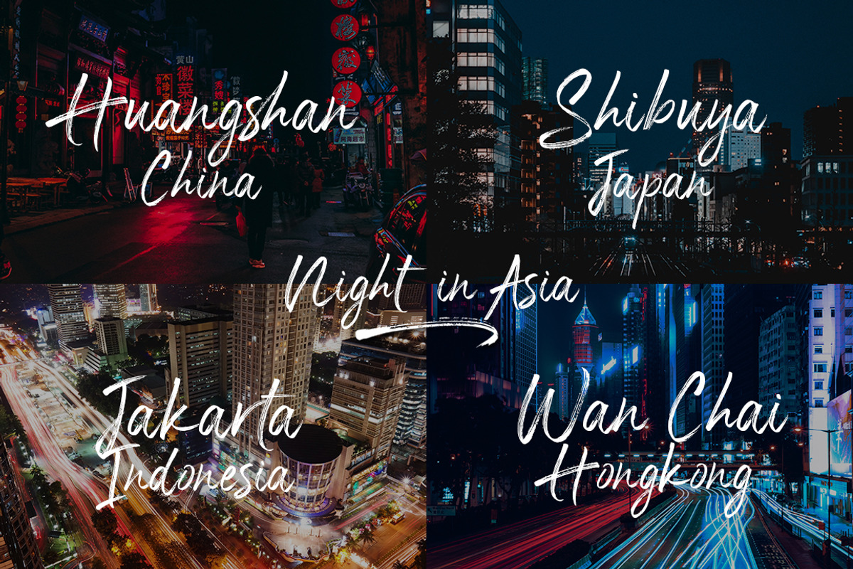 Panterick Handwritten Font preview 6