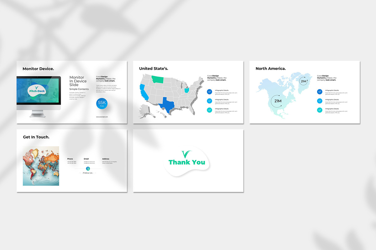 Pitch Deck PowerPoint Template, a Presentation Template by Typetheme (Photo 6 of 6)