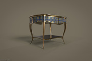 Vintage furniture set_1, a Furniture 3D Model by Snji | 3D Models (Thumbnail 12 of 16)