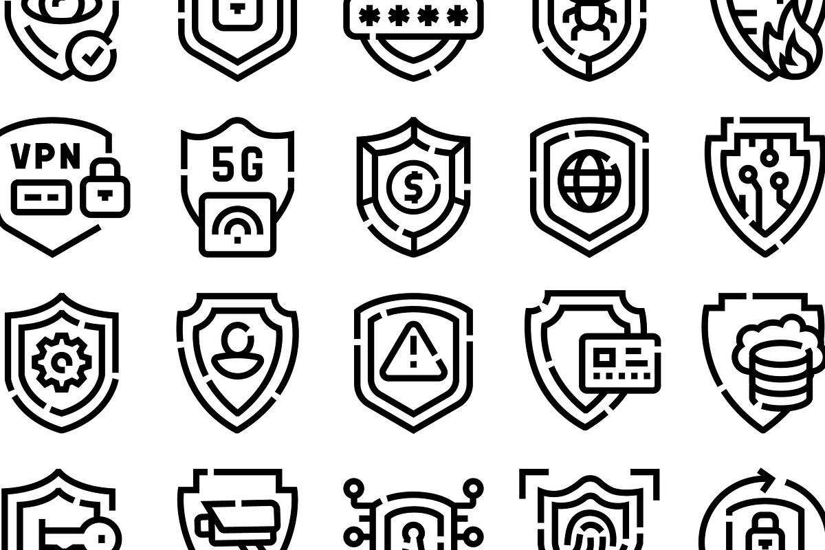 Cybersecurity system protection, an Object Graphic by pikepicture (Photo 3 of 3)