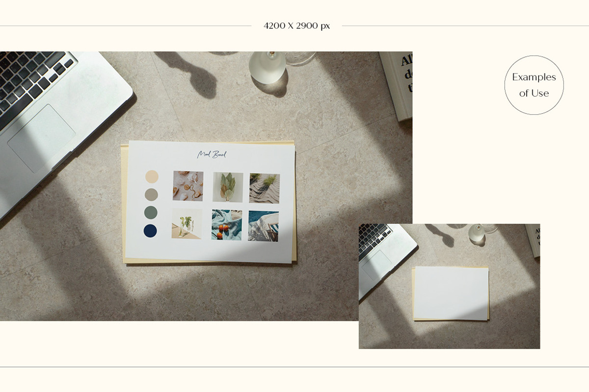 Print Mockup SET with iPad Mockup, a Print Template by LOPEstudio (Photo 7 of 8)
