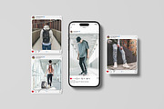 Social Media Instagram Mockup, an iPhone Mockup by Lxadesign (Thumbnail 9 of 9)